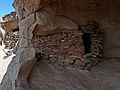 August 17, 2006 - Island in the Sky, Canyonlands National Park, Utah.<br />Anasazi granary at Aztec Butte.