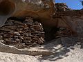 August 17, 2006 - Island in the Sky, Canyonlands National Park, Utah<br />Anasazi granary at Aztec Butte.