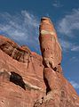 August 18, 2006 - Arches National Park, Utah.<br />A guided tour through Fiery Furnace, the coolest place in the park.