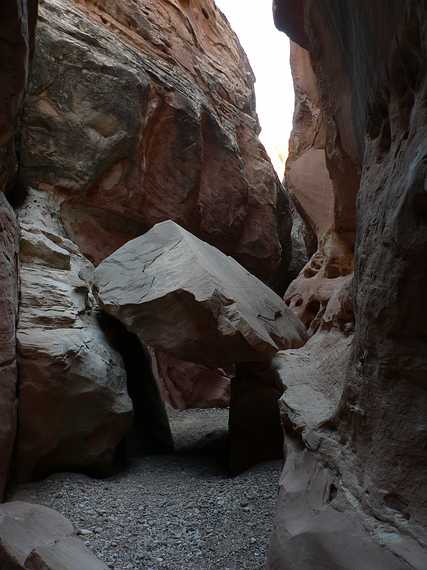 August 19, 2006 - Little Wild Horse Canyon, near Goblin Valley State Park, Utah.