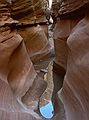 August 19, 2006 - Little Wild Horse Canyon, near Goblin Valley State Park, Utah.