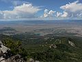 August 20, 2006 - Lands End, Grand Mesa National Forest, Colorado.<br />We are almost at the base of the clouds.<br />Below is the Gunnison River just before it flows into the Colorado.