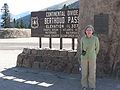 August 21, 2006 - Berthoud Pass on highway US-40, Colorado.<br />20 years later, Joyce (and I) are here again.