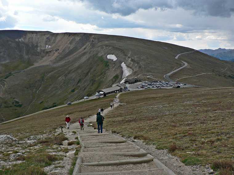 August 21, 2006 - Rocky Mountain National Park, Colorado.<br />We did a short hike up Alpine Ridge Trail but had to hurry back due to a thunderstorm.