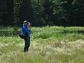 Sept 7, 2006 - Old Town Hill (Trustees of Reservations), Newbury, Massachusetts.<br />Little River section of the park.<br />John at work (or is it play?).