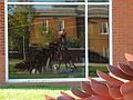 Sept. 21, 2006 - Longwood University, Farmville, Virginia.<br />Painting of Joyce's "Strobus".
