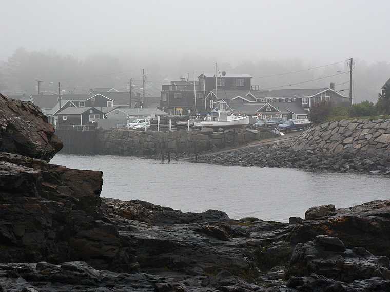 Oct. 20, 2006 - Ogunquit Museum of American Art, Maine.<br />Perkins Cove as seen from the museum grounds.