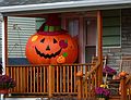 October 25, 2006 - Merrimac, Massachusetts.<br />Halloween decorations in the neighborhood.