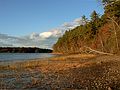 Nov. 3, 2006 - Maudslay State Park, Newburyport, Massachusetts.<br />The park's edge along the Merrimack River.