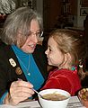 Nov. 23, 2006 - Tewksbury, Massachusetts.<br />At Paul and Norma's for Thanksgiving.<br />Joyce and Miranda.