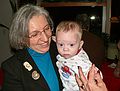 Nov. 23, 2006 - Tewksbury, Massachusetts.<br />At Paul and Norma's for Thanksgiving.<br />Joyce and Matthew.