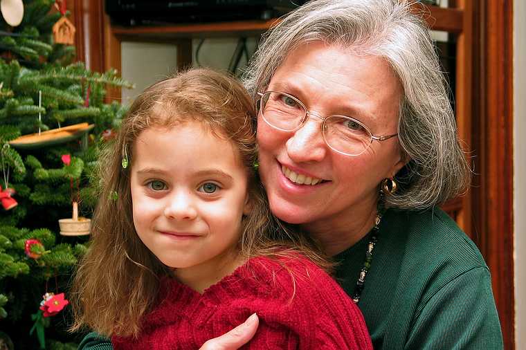 Dec. 25, 2006 - Merrimac, Massachusetts.<br />Miranda and Joyce.