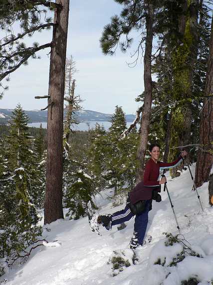 Dec. 29, 2006 - Along the Rubicon Trail, Tahoma, California.<br />Priya.