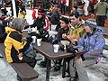 Dec. 29, 2006 - Homewood Ski Area on the shore of Lake Tahoe, California.<br />Joyce, Anoo, Sati's sister's son, Sati, and Melody.