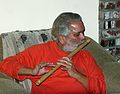 Dec. 29, 2006 - South Lake Tahoe, California.<br />Suman, Sati's father, performing for Eric's album (both the photo and the sound).