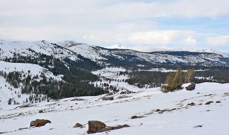Dec. 31, 2006 - Hike along trail from California-88 to Red Lake Peak (10,063 ft, 3,067 m).