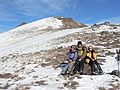 Dec. 31, 2006 - Hike along trail from California-88 to Red Lake Peak (10,063 ft, 3,067 m).<br />Melody, Sati and Joyce.