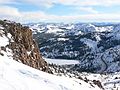 Dec. 31, 2006 - Hike along trail from California-88 to Red Lake Peak (10,063 ft, 3,067 m).<br />Red Lake. From one of the ridges above Red Lake, Fremont with his guide Kit Carson were the first European Americans to see Lake Tahoe.