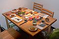 Jan. 2, 2007 - Oakland, California.<br />A sushi feast at Melody's and Sati's apartment.