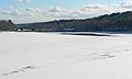 Feb. 27, 2007 - Merrimac, Massachusetts.<br />The frozen Merrimack and the Rocks Village Bridge in the distance.