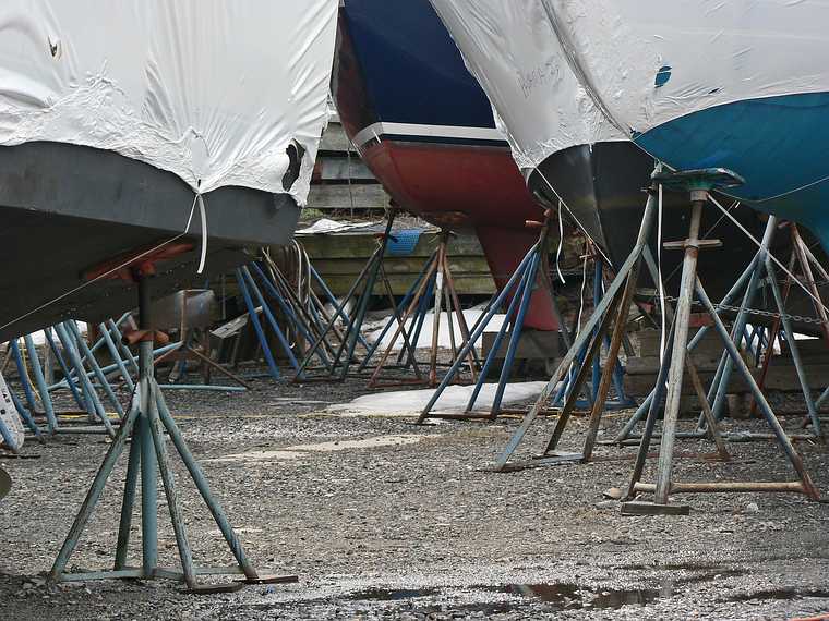 March 14, 2007 - Hilton's Boat Yard, Newburyport, Massachusetts.