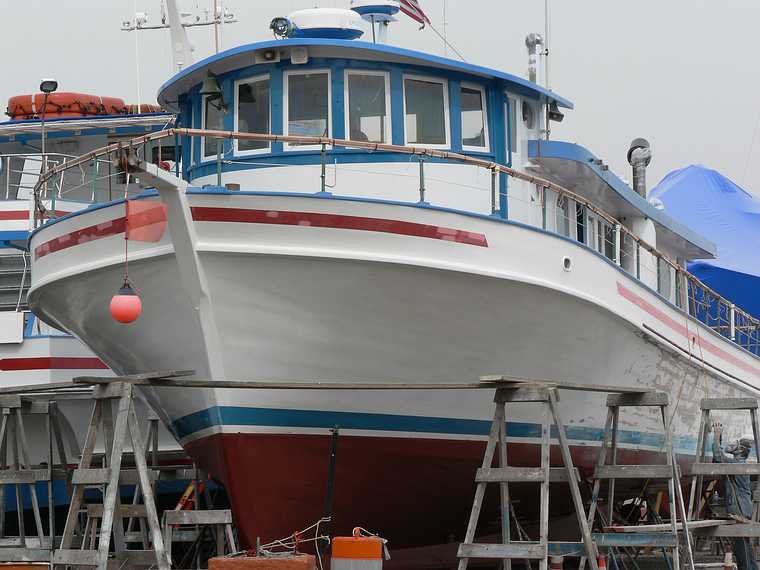 March 14, 2007 - Hilton's Boat Yard, Newburyport, Massachusetts.