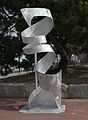 March 14, 2007 - Newburyport, Massachusetts.<br />Current sculptures at Somerby's Landing.