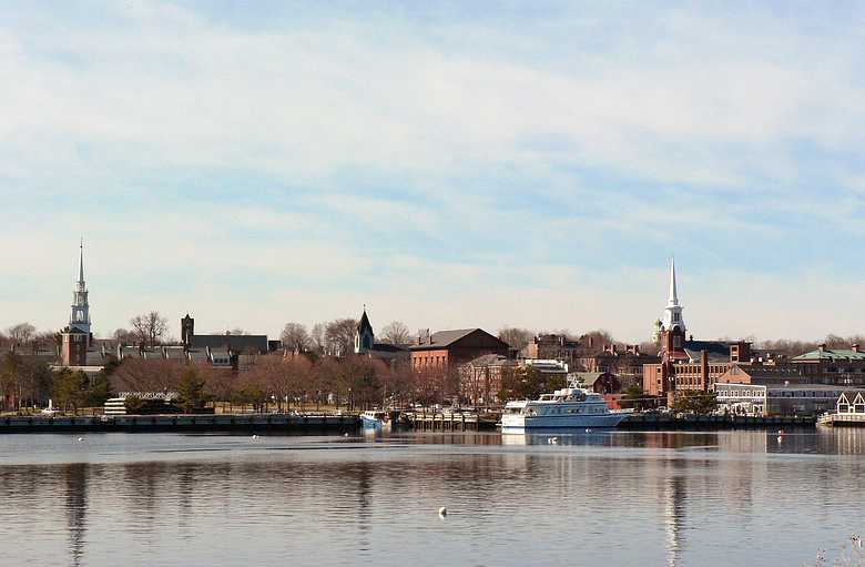 April 1, 2007 - Newburyport, Massachusetts.<br />As seen from Ring's Island in Salisbury.