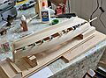 April 6, 2007 - Merrimac, Massachsetts.<br />Lobster boat under construction.
