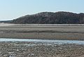 April 21, 2007 - Sandy Point State Reservation, Plum Island, Massachusetts.<br />View across the mouth of the Ipswich River to Castle Hill and Cranes Beach.<br />The sand from the dunes has been deposited such as to increase the low tide expanse.