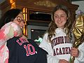 May 13, 2007 - Mother's Day at Tom and Kim's in South Hampton, New Hampshire.<br />Marissa handing Kim her mother's day gifts.