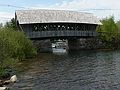 May 23, 2007 - Ashland, New Hampshire.<br />Covered bridge build in 1990 by Milton S. Graton over the Squam River.<br />N 43° 43' 07.66", W 71° 37' 08.15".