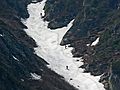 May 24, 2007 - Tuckerman Ravine Trail, Pinkham Notch, New Hampshire.<br />Leftmost chute in Tuckerman Ravine from first aid cache along trail.