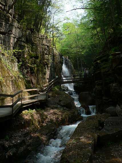 May 25, 2007 - The Flume, Franconia Notch, New Hampshire.<br />In the gorge.