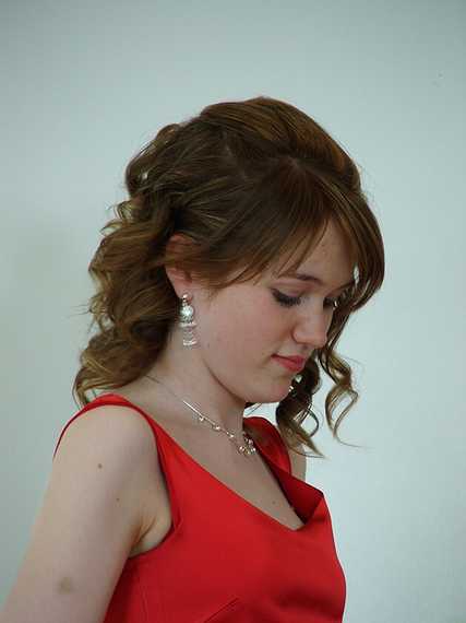 May 27, 2007 - Vogar, Iceland.<br />Dagbjört at her confirmation.<br />The dress she is wearing belonged to Björk...yes, the famous Icelandic singer.