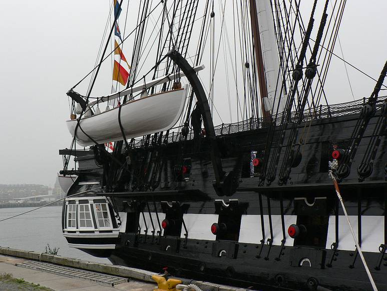 June 9, 2007 - Charlestown, Massachusetts.<br />USS Constitution turnaround trip to Castle Island.