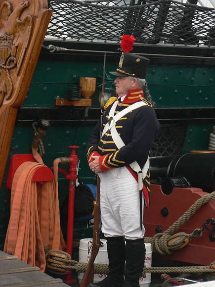 June 9, 2007 - Boston Harbor, Massachusetts.<br />USS Constitution turnaround trip to Castle Island.
