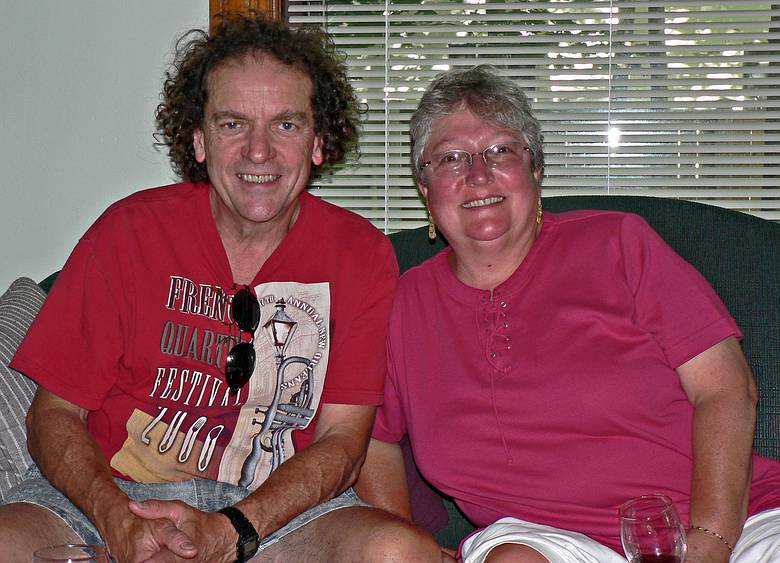 June 10, 2007 - Merrimac, Massachusetts.<br />Carl's and Egils' birthday celebration.<br />Paul and Norma.