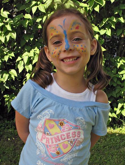 June 16, 2007 - Merrimac, Massachusetts.<br />Strawberry Festival.<br />Miranda the butterfly.