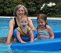 June 17, 2007 - Lawrence, Massachusetts.<br />Joyce, Matthew, and Miranda.