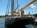 June 23, 2007 - Mystic Seaport, Connecticut.<br />The schooner L. A. Dunton was build in 1921 in Essex, Massachusetts.<br />Designated a National Historical Landmark in 1993.