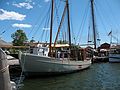 June 23, 2007 - Mystic Seaport, Connecticut.<br />A visiting Danish ship.