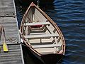 June 24, 2007 - Spring Launch at Lowell's Boat Shop in Amesbury, Massachusetts.<br />A banks dory similar to the one we build as a model.