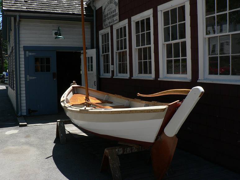 June 24, 2007 - Spring Launch at Lowell's Boat Shop in Amesbury, Massachusetts.