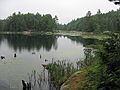 July 10, 2007 - Pawtuckaway State Park, Nottingham, New Hampshire.<br />Round Pond.