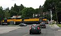 July 13, 2007 - Lee, Massachusetts.<br />A Housatonic Railroad train as seen from the W. Park St. birdge over the Housatonic River.