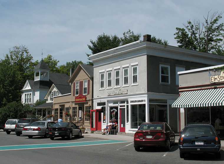 July 14, 2007 - Stockbridge, Massachusetts.<br />Elm Street off of Main Street.