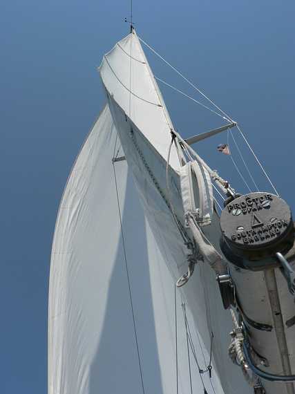 July 26, 2007 - On the Atlantic off the coast of Massachusetts/New Hampshire.<br />A few hours of sailing with Nancy and John.