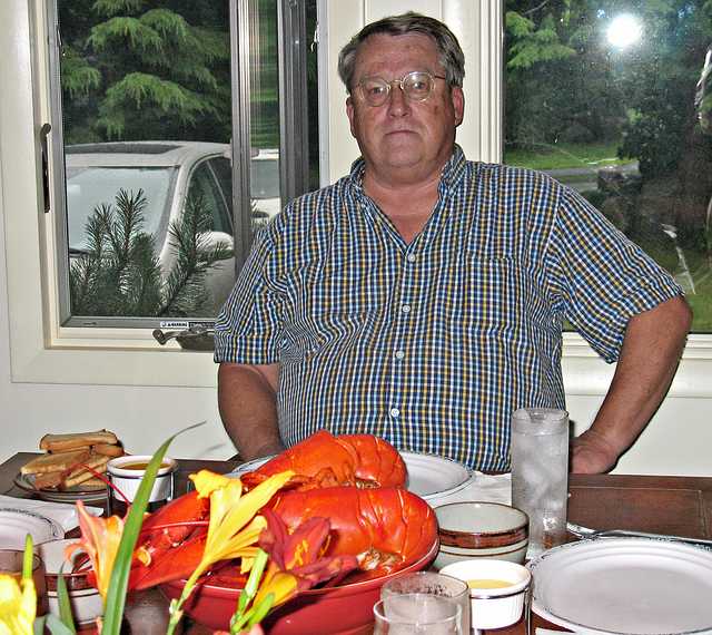 July 28, 2007 - Manchester by the Sea, Massachusetts.<br />Uldis' birthday.<br />The birthday boy.