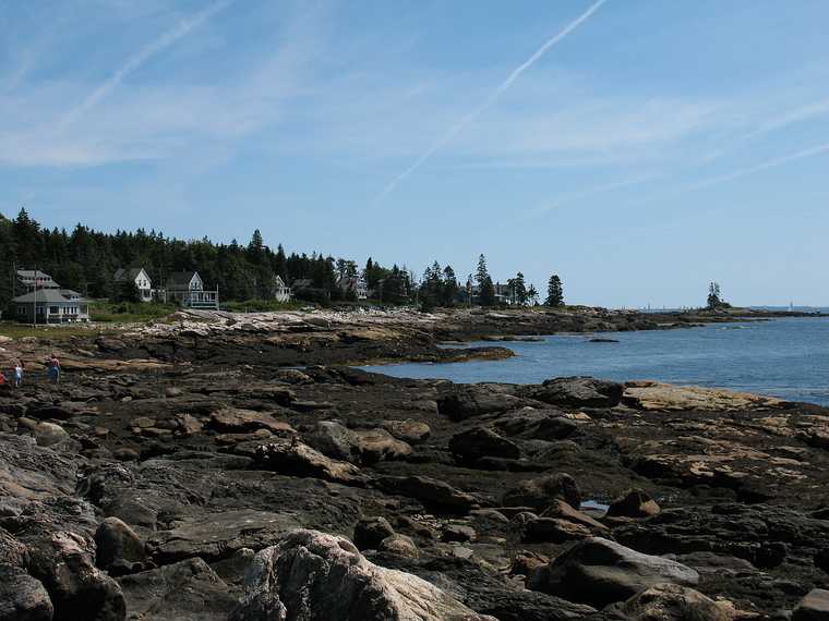August 5, 2007 - Ocean Point, East Boothbay, Maine.